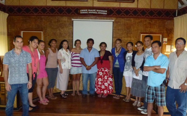 Arrivée des emplois vacances à la mairie de Faa'a