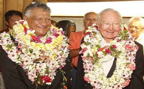 Gaston Flosse et Jonas Tahuaitu sont de retour au Fenua (communiqué officiel)
