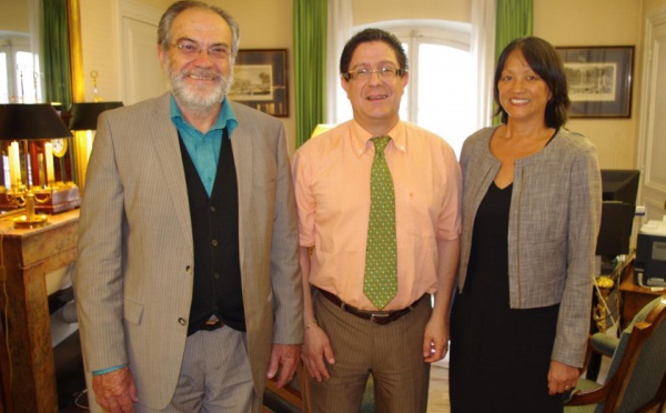 Jacqui Drollet reçu à l’Elysée