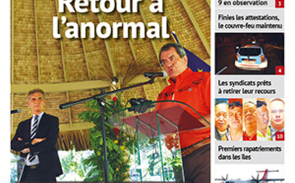 TAHITI INFOS N°1641 du 28 avril 2020