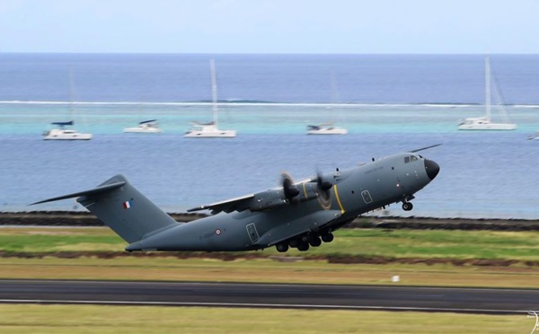 ​Première mission aux Tuamotu et aux Marquises pour l’A400M