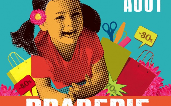 La Braderie de la Rentrée, du 3 au 5 août salle Aorai Tini Hau