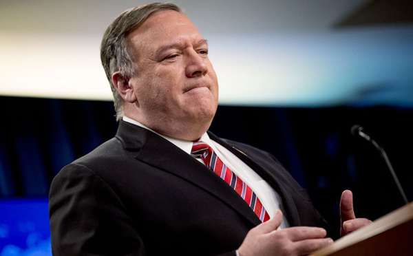Origine du coronavirus: la télévision chinoise dénonce des propos "déments" de Pompeo