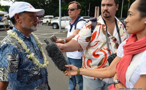 Franck Tehaamatai en appelle dorénavant à Oscar Temaru
