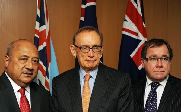 Reprise des relations diplomatiques de l'Australie/NZélande avec les Fidji