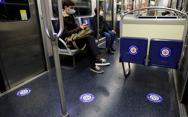 Débuts de déconfinement sans incident dans les transports d'Ile-de-France