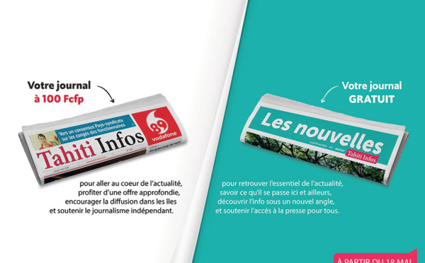Face à la crise, Tahiti Infos se re-Nouvelles