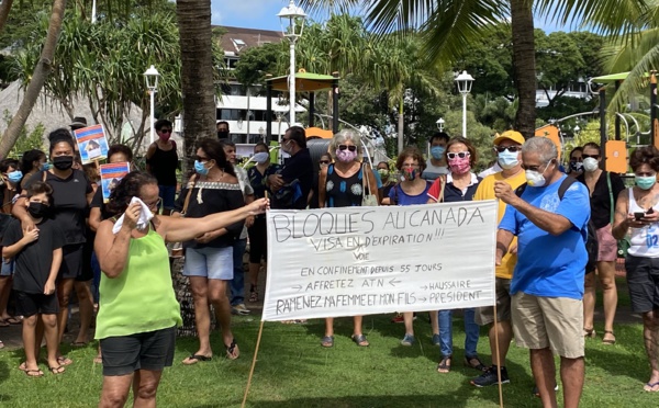 Un rassemblement pour les résidents bloqués loin du fenua