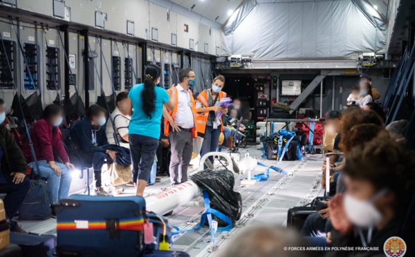 ​Des Polynésiens d’Australie rapatriés sur l’A400M