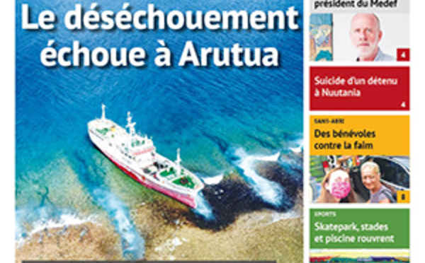 TAHITI INFOS N°1652 du 15 mai 2020