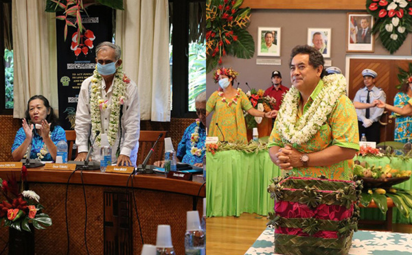 ​Temaru et Lissant retrouvent leurs fauteuils