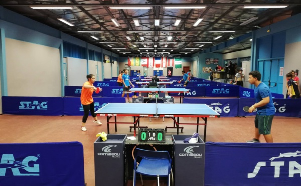 Les espoirs du ping à table