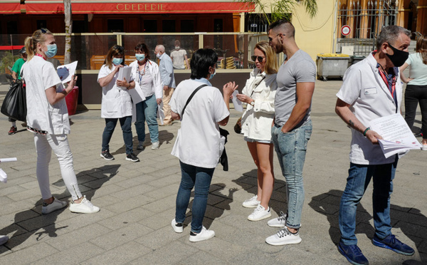 Coronavirus: Nice propose un test sérologique pour tous ses habitants