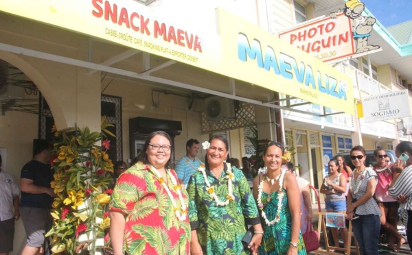 Une nouvelle enseigne à Uturoa