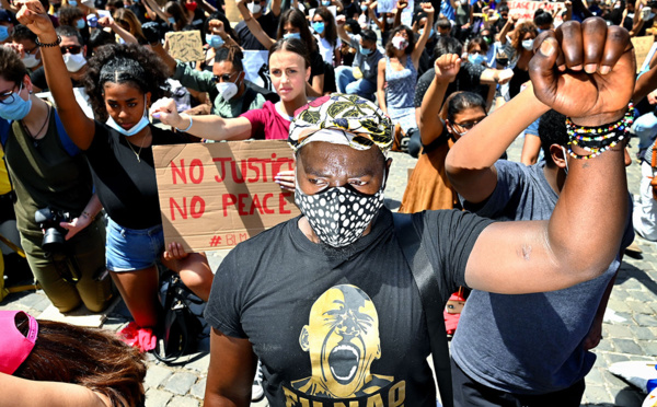 La vague de manifestations contre le racisme gagne l'Europe