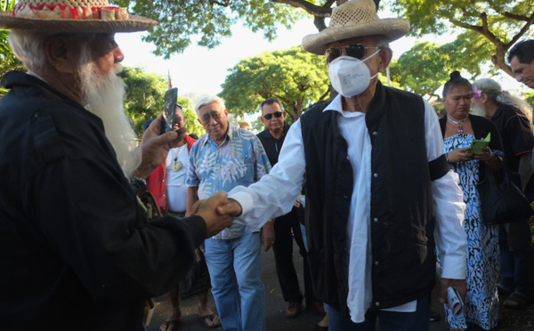 ​Oscar Temaru : "On reviendra tous les jours"