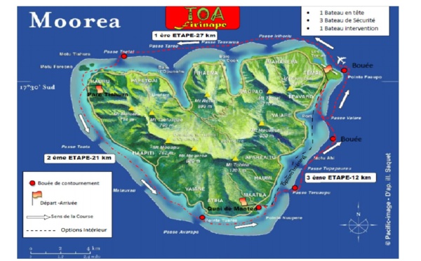 Va'a : Un fa'a'ati Moorea en V1
