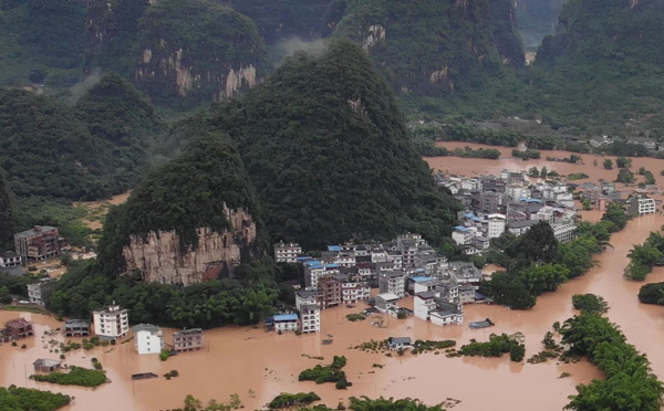 Chine: les pains de sucre inondés, au moins 20 morts