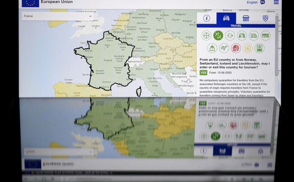 Coronavirus: l'Europe rouvre ses frontières