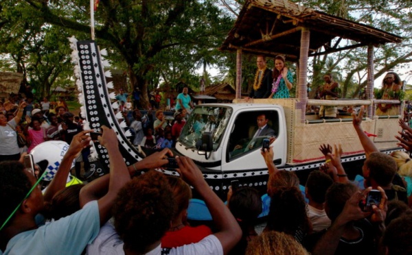 Les îles Salomon en liesse pour William et Kate