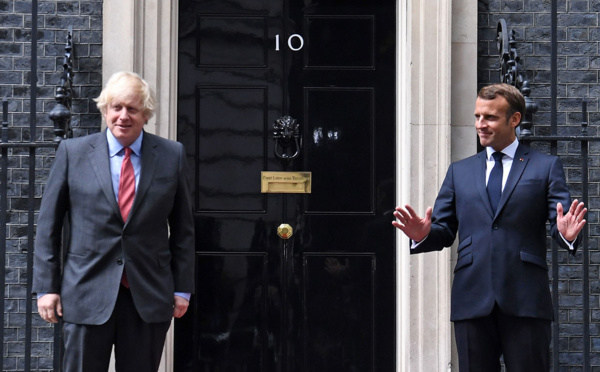 A Londres, Macron salue le "berceau de la France libre"