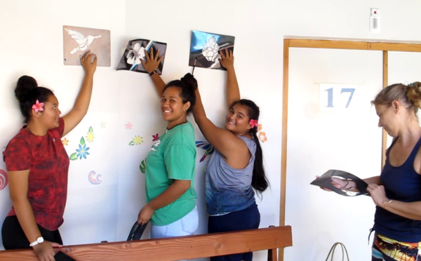 La maternité de Nuku Hiva prend des couleurs