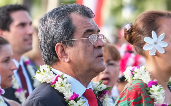 Edouard Fritch : "On a fait 64 000 voix"