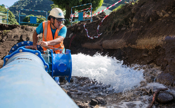 Huit semaines de travaux sur le réseau d’eau à Tipaerui