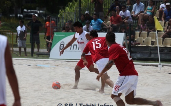 Beach soccer, Tiki Toa vs Suisse : Dernier match perdu mais bilan positif.