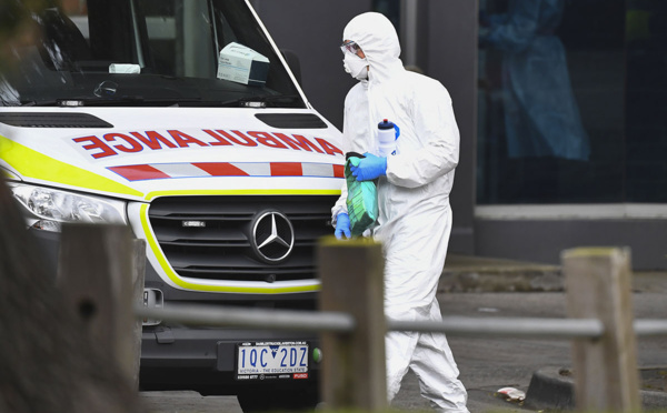 Coronavirus: Melbourne, la deuxième ville d'Australie, à nouveau confinée
