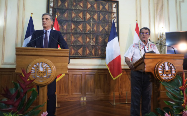Double test à l'arrivée en Polynésie