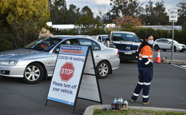 Coronavirus: inquiétude à Sydney après l'apparition d'un nouveau foyer