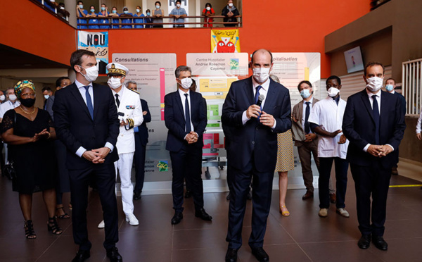 Coronavirus: Castex défend l'action de l'Etat en Guyane et appelle à la "vigilance" toute la France