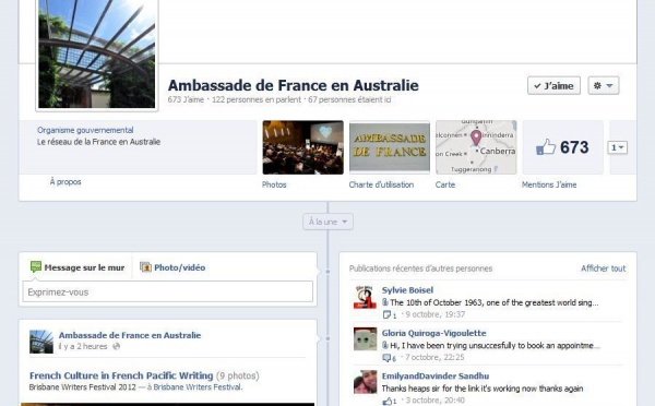 Ambassades de France en Océanie : présence accrue sur les réseaux