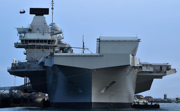 Déploiement d'un porte-avions britannique dans le Pacifique: Pékin met en garde