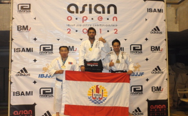 Jiu jitsu Asian Open de Tokyo : 6 médailles dont 3 en or pour les Tahitiens