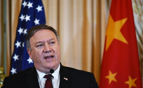 Mike Pompeo appelle le monde à tenir tête à la Chine