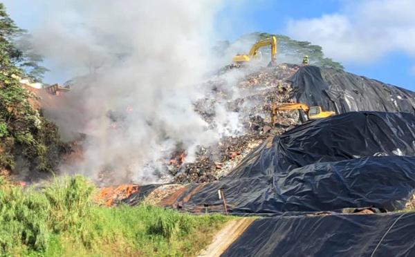 ​Départ de feu au CET de Paihoro