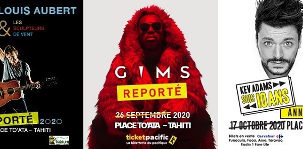 Les concerts de Jean-Louis Aubert et Gims reportés, Kev Adams annulé