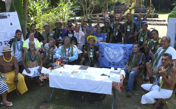 ​La "famille royale" Tarano installée à "Fare Ura"