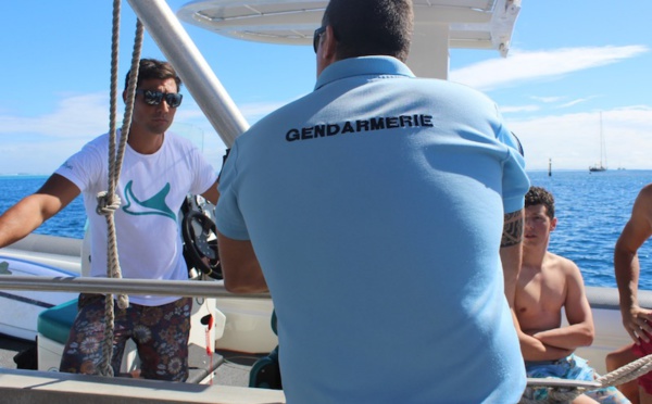 Des contrôles ce week-end... sur les lagons