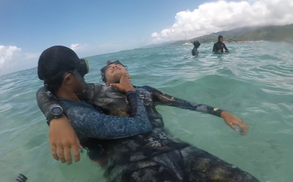 Les chasseurs sous-marins en stage