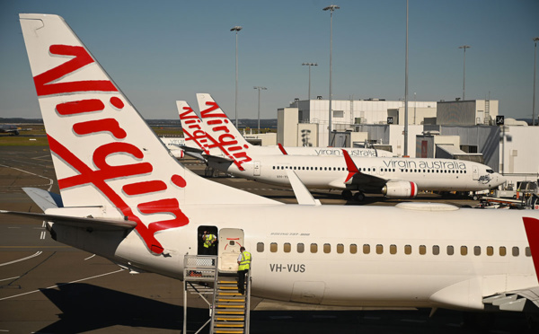 Coronavirus: la compagnie aérienne Virgin Australia ferme une filiale, supprime 3.000 postes
