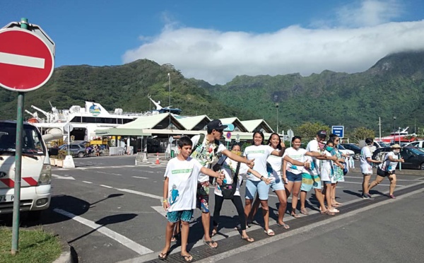 Une course écologique sur l'île soeur