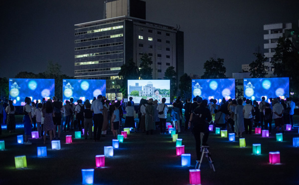 Le Japon se recueille pour les 75 ans de la première bombe atomique à Hiroshima