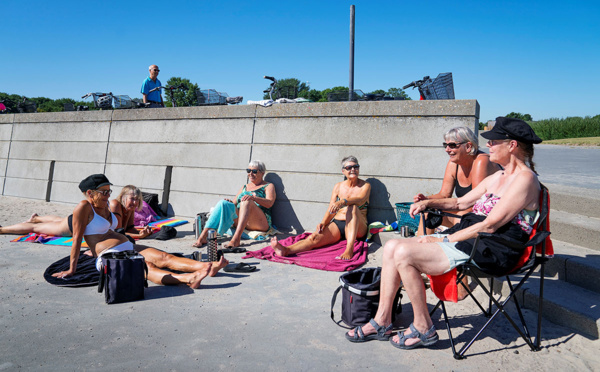 Une chaleur étouffante s'abat à nouveau sur la France