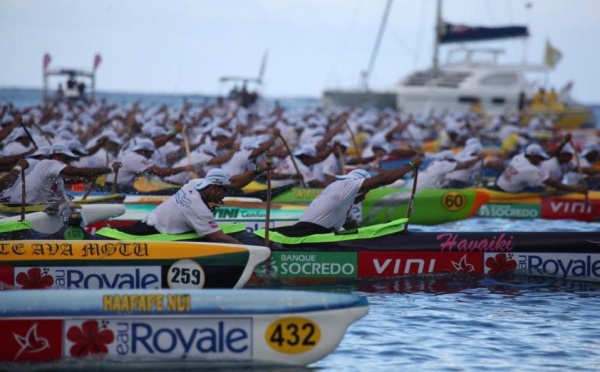 Hawaiki Nui Va’a, Paddling Connection remporte la 1ère étape
