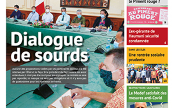 TAHITI INFOS N°1712 du 13 août 2020