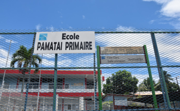 L’école de Pamatai fait sa rentrée lundi