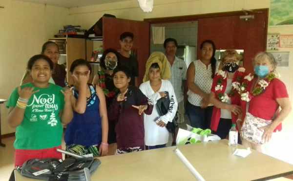 Le Rotary soutient quatre élèves de Mai'ao